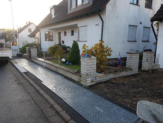 5 Pflasterarbeiten: Neugestaltung der Gartenanlage mit neuem Pflaster in Großenseebach